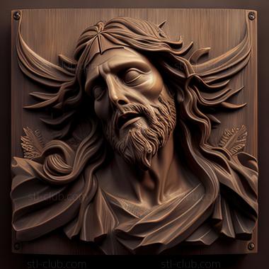 3D model st jesus (STL)